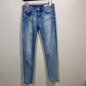 Blank NYC Jeans Skinny Classique Light Raw Hem